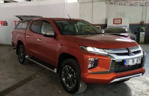 yeni kasa mitsubishi l200 standart camli kabin 2019